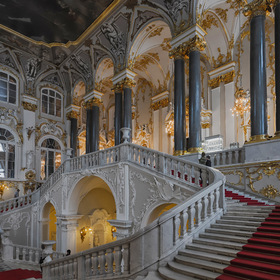 Санкт-Петербург, Эрмитаж, Иорданская лестница.