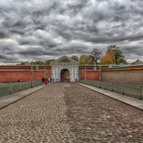 Санкт-Петербург, Петропавловская крепость, Иоанновские ворота.