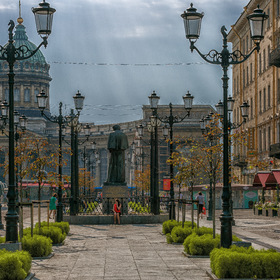 Санкт-Петербург, Малая Конюшенная улица.